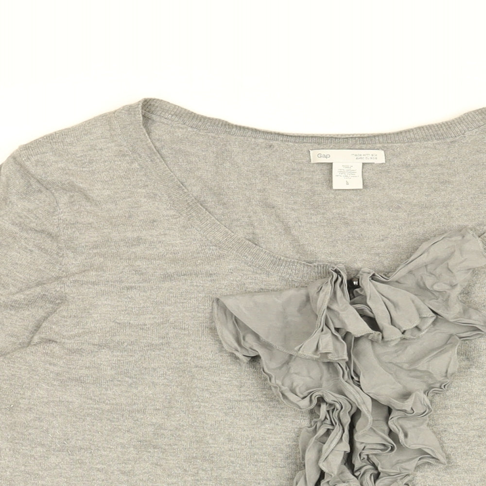 Womens UK Size L Gap Grey Pullover Jumper