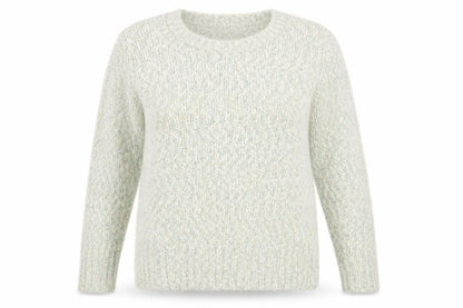 Womens UK Size 14 Isle Blue Pullover Jumper