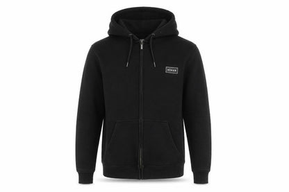 Mens UK Size S Nimes Black Full Zip Hoodie