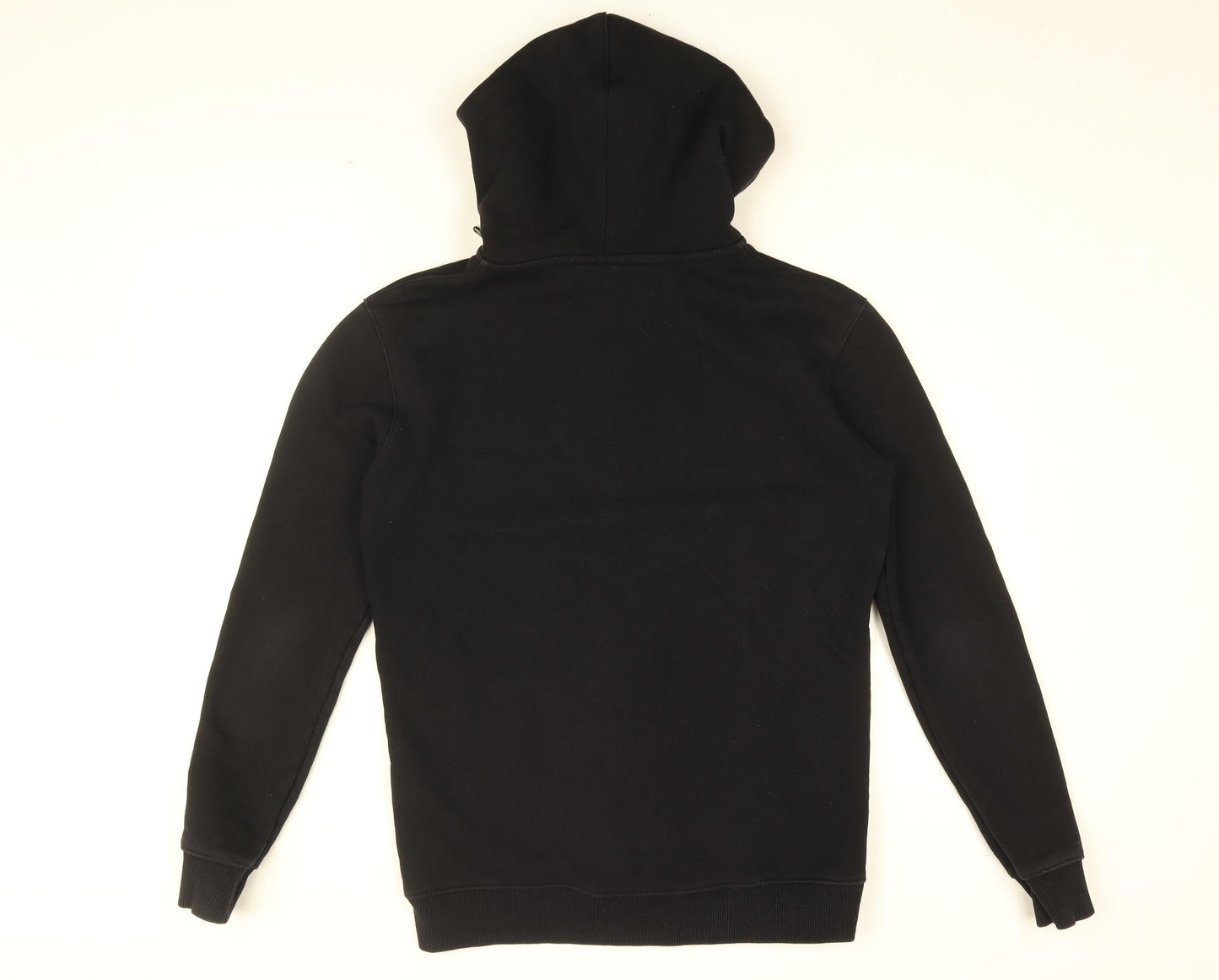 Mens UK Size S Nimes Black Full Zip Hoodie