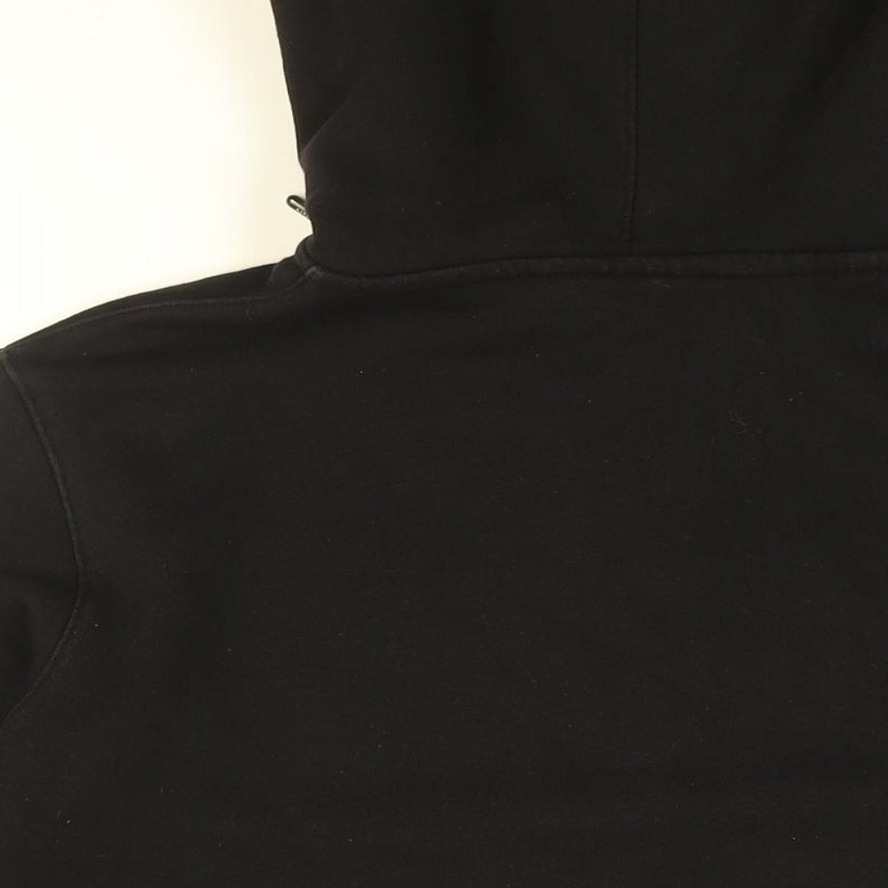 Mens UK Size S Nimes Black Full Zip Hoodie