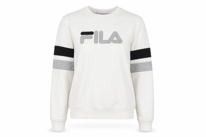 Fila White Pullover Sweatshirt - Women's Size S
