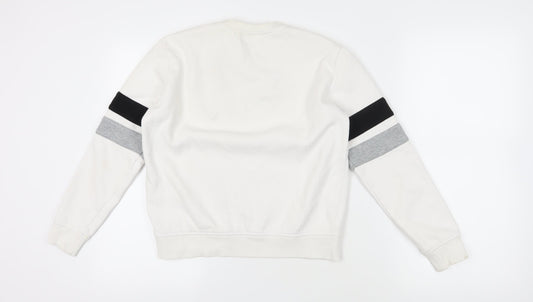 FILA White Pullover Sweatshirt - Women's Size S