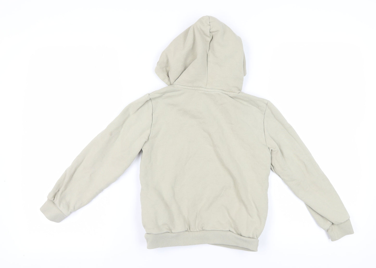 Puma Beige Girls Pullover Hoodie 9-10 Years with Logo