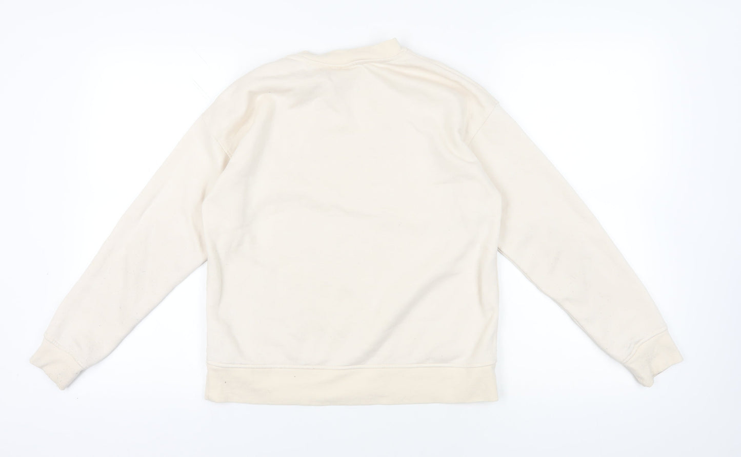 Womens UK Size 2XS Disney Ivory Pullover Sweatshirt