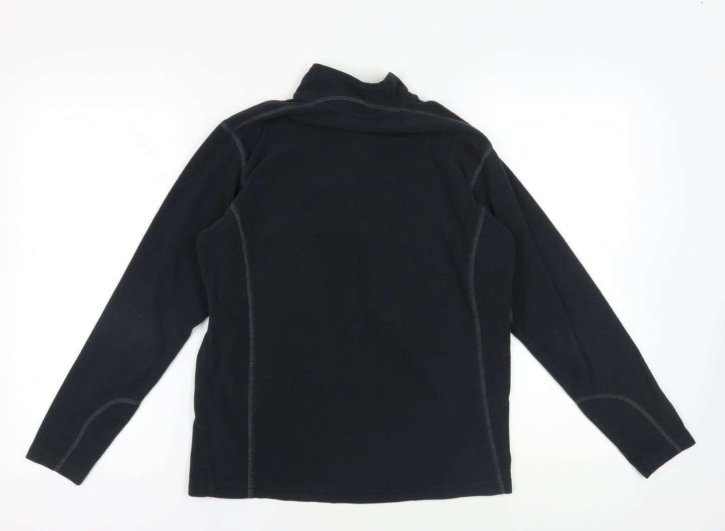 Columbia Black Fleece 1/4 Zip Pullover Sweatshirt S