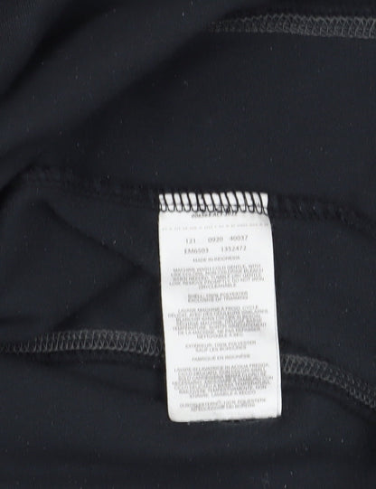 Columbia Black Fleece 1/4 Zip Pullover Sweatshirt S