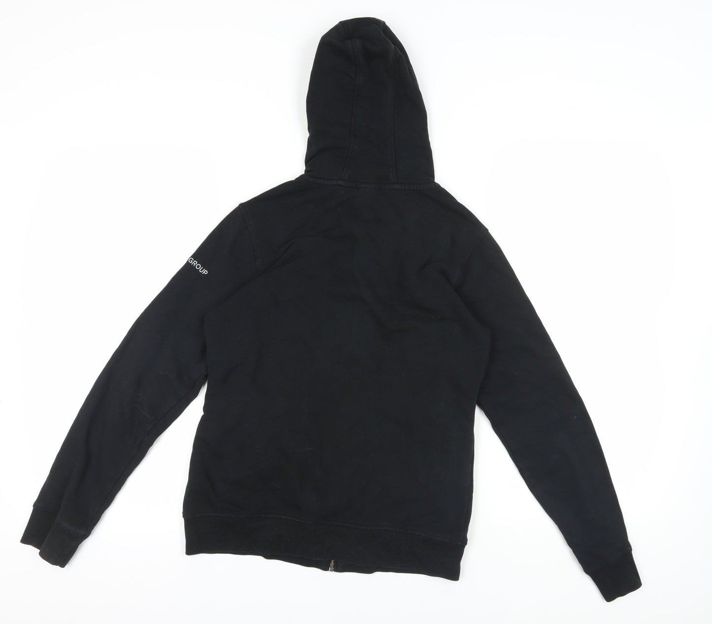 Clique Black Full Zip Hoodie, Size S, Unisex