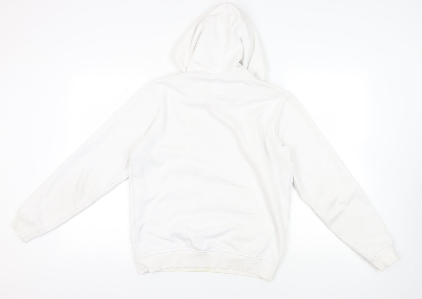 Mens UK Size M Kappa White Pullover Hoodie