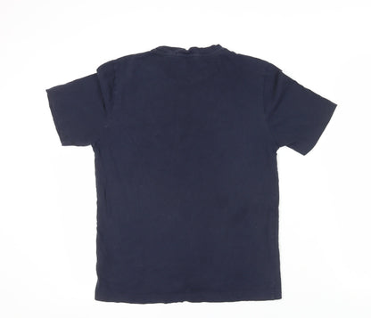 Mens UK Size M Calvin Klein Jeans Blue  T-Shirt