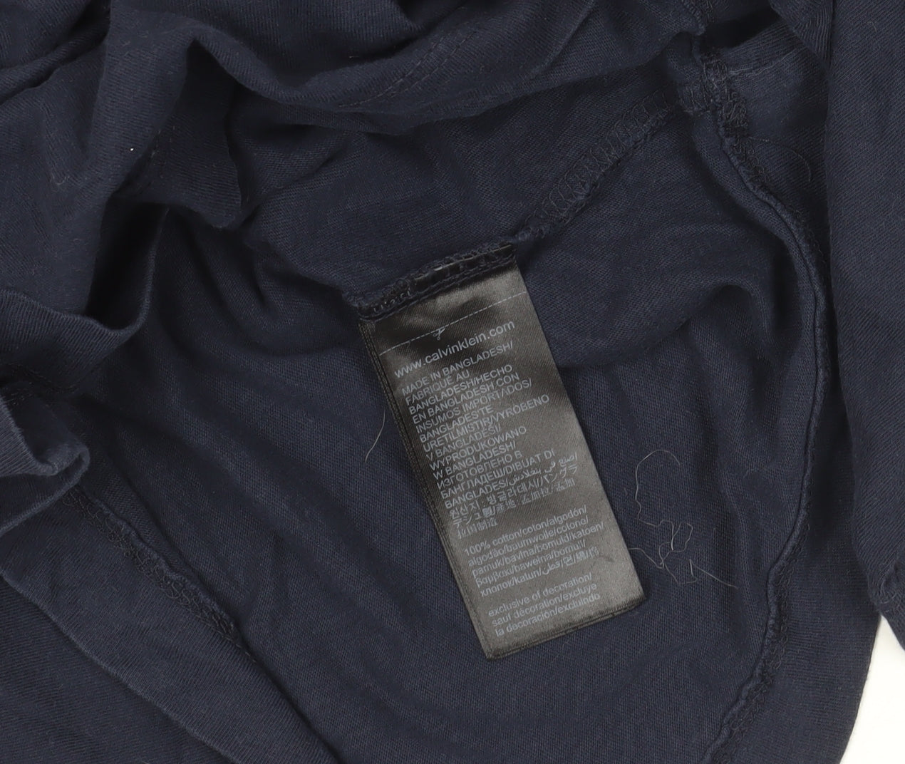 Mens UK Size M Calvin Klein Jeans Blue  T-Shirt