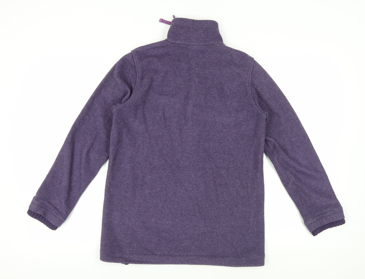 Purple Joie de Vivre Fleece 1/2 Zip Sweatshirt