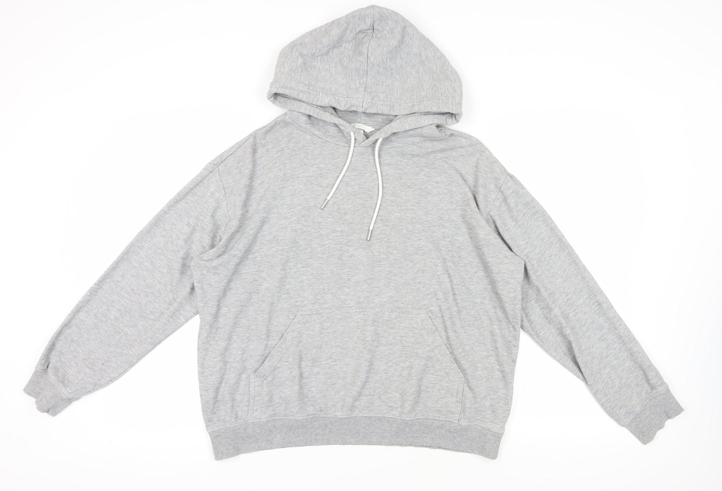 Grey Pullover Hoodie, Unisex Size 12, All Seasons
