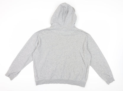 Grey Pullover Hoodie, Unisex Size 12, All Seasons