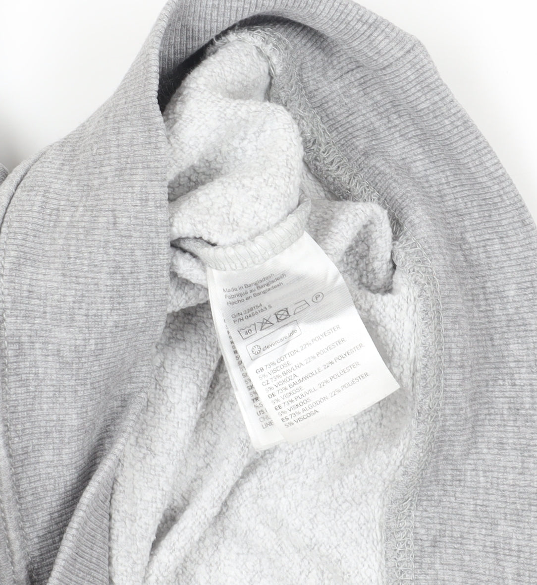 Grey Pullover Hoodie, Unisex Size 12, All Seasons