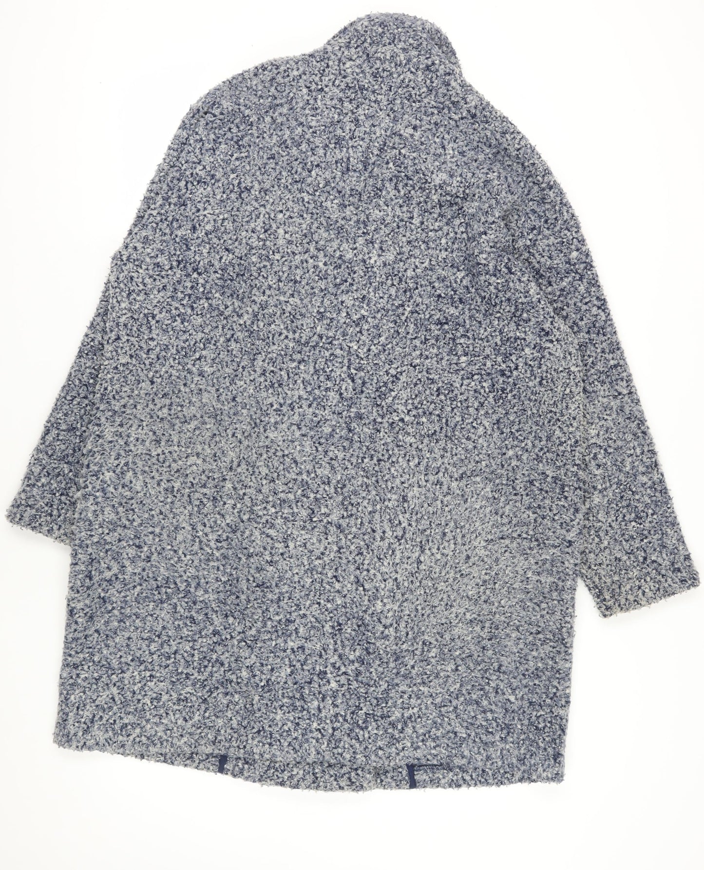Next Blue Polyester Mid-Length Overcoat Size 20