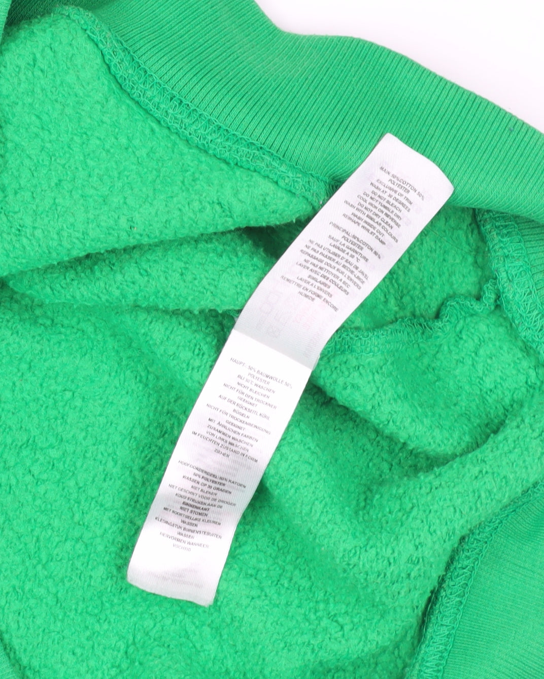 Boohoo Green XS Pullover Hoodie with Logo