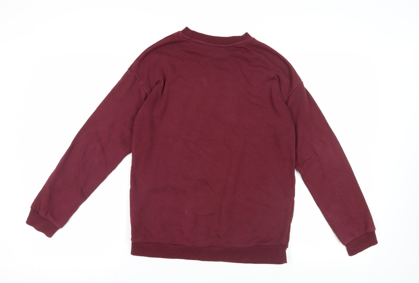 H&M Red Graphic Print Girls Sweatshirt 12-13 Years