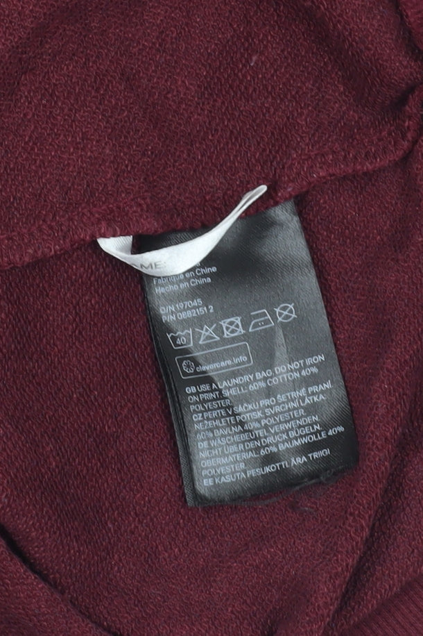 H&M Red Graphic Print Girls Sweatshirt 12-13 Years