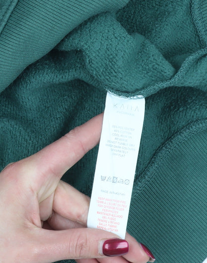 Kaia Green Pullover Hoodie UK 10