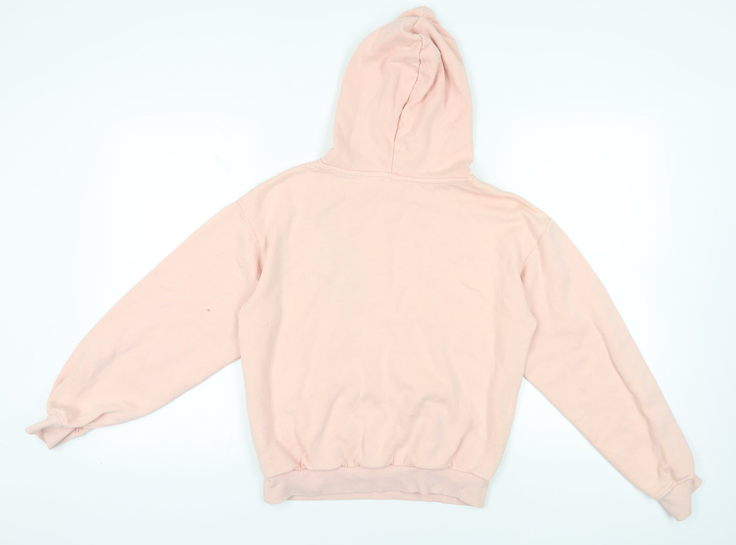 H&M Pink Girls Hoodie, Size 14 Years, Lightweight and Cosy