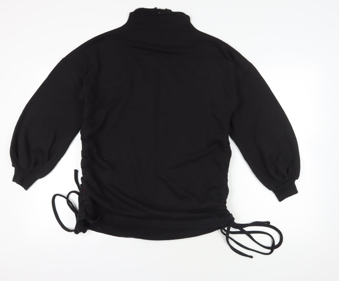 Black Nasty Gal Pullover Sweatshirt Size 8