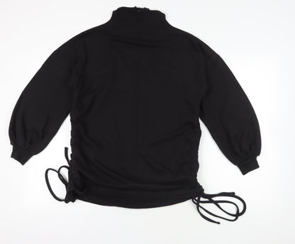 Black Nasty Gal Pullover Sweatshirt Size 8