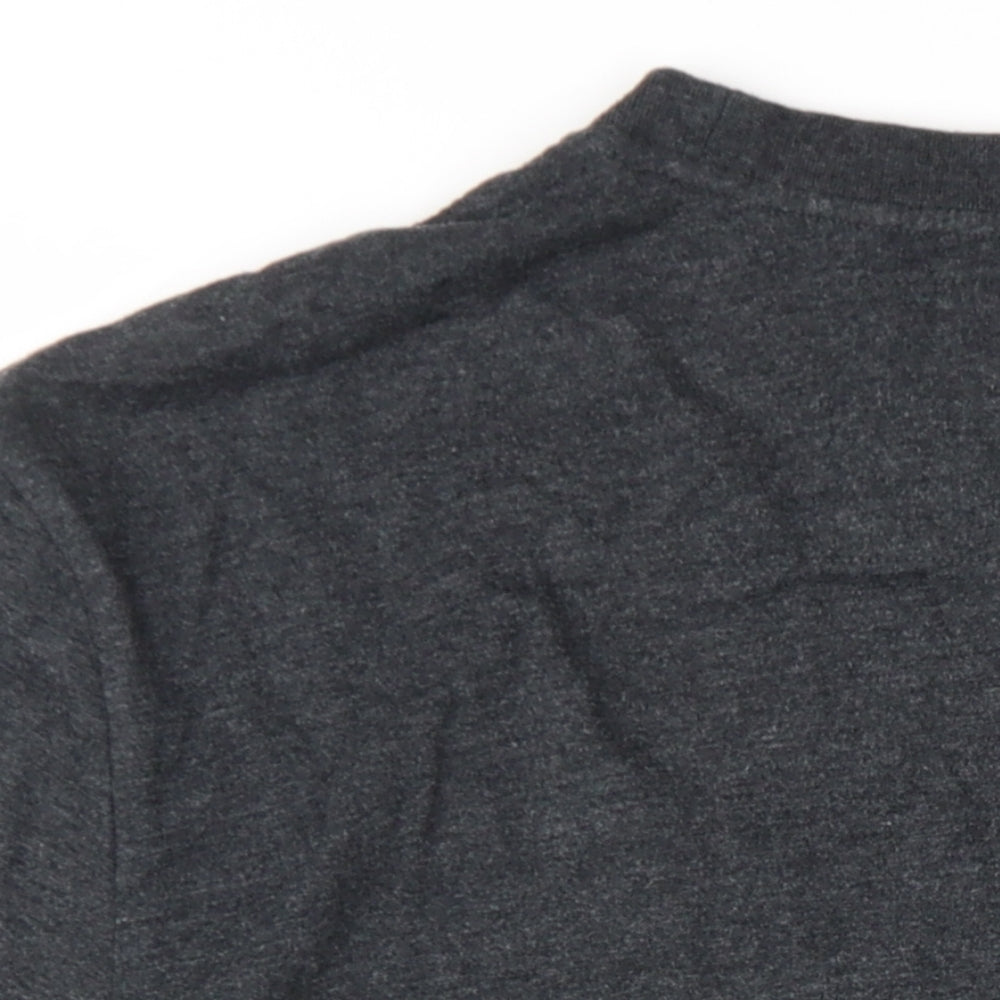 Cyclefest Mens Grey Cotton T-Shirt Size L Round Neck - Isle of Man Cyclefest
