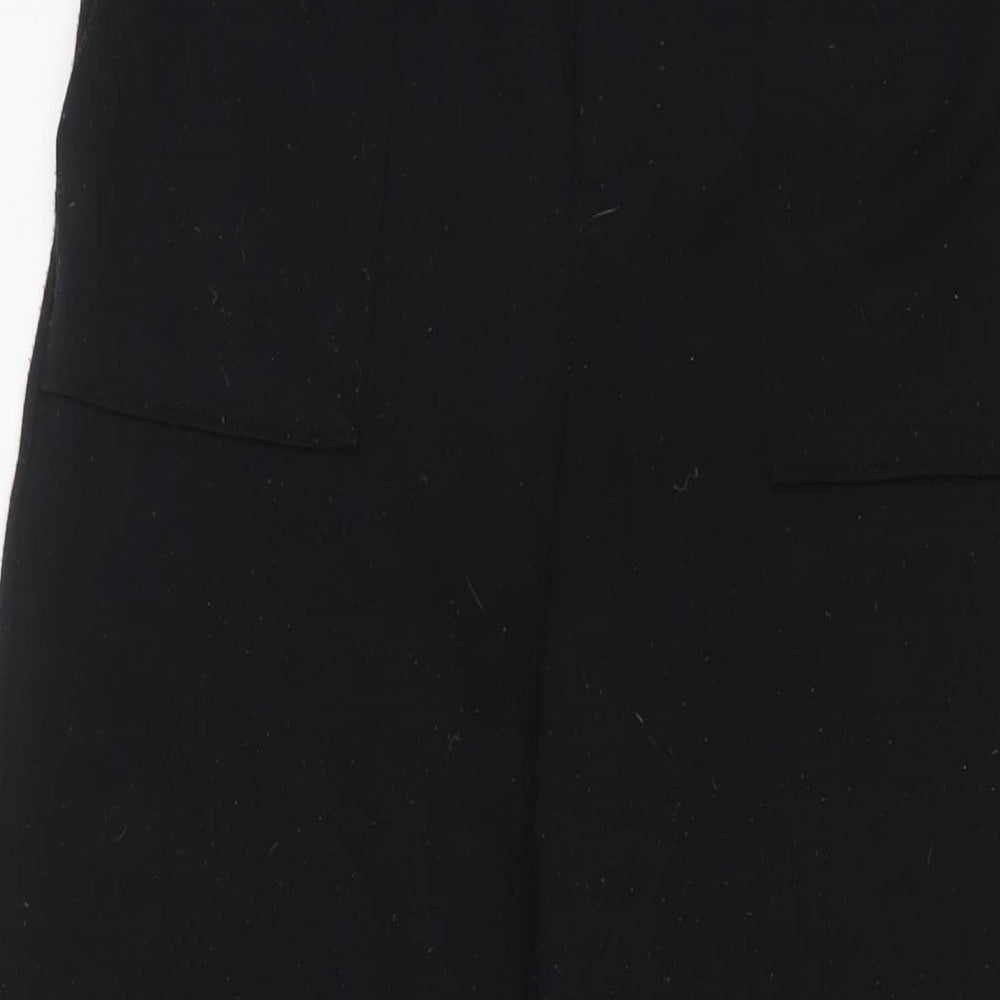 Womens UK Size 8 Street One Regular Fit Jegging Black Trousers