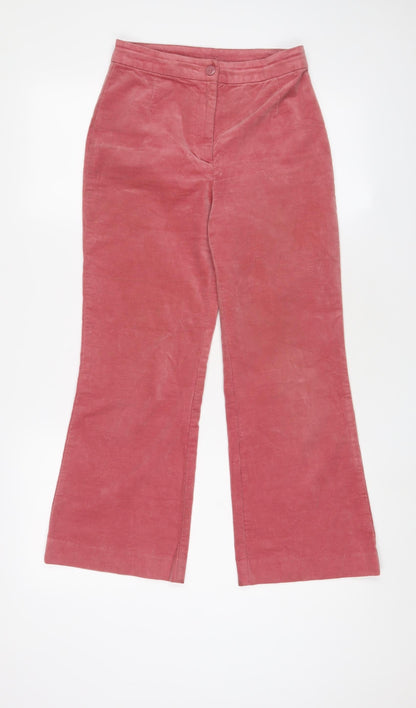 Womens UK Size 6 Monki Regular Fit  Pink Trousers