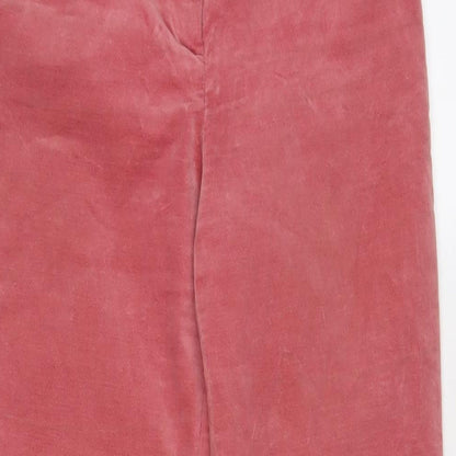 Womens UK Size 6 Monki Regular Fit  Pink Trousers