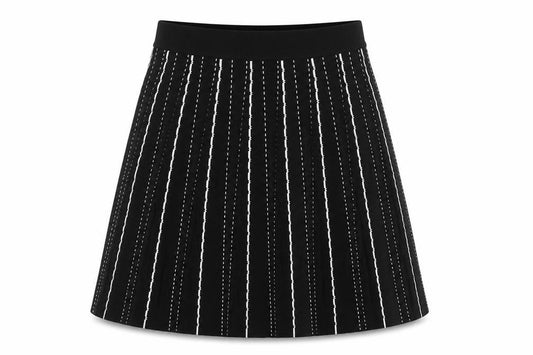 Womens UK Size S Oasis A-Line Knit Skirt