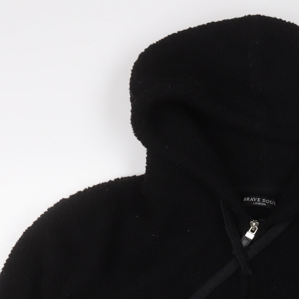 Mens UK Size XL Brave Soul Black Jacket