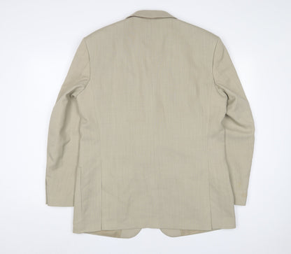 Mens UK Size 40 Wellington Regular Beige Suit Jacket