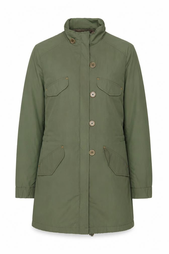 Womens UK Size 12 Red Herring Green Jacket