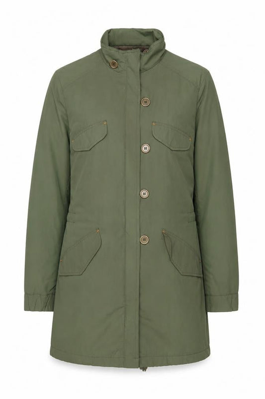 Womens UK Size 12 Red Herring Green Jacket