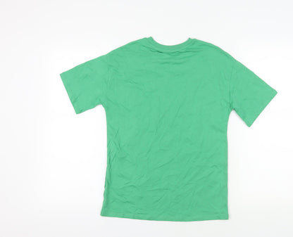 Green Marks and Spencer Girls' Graphic T-Shirt 11-12 Years