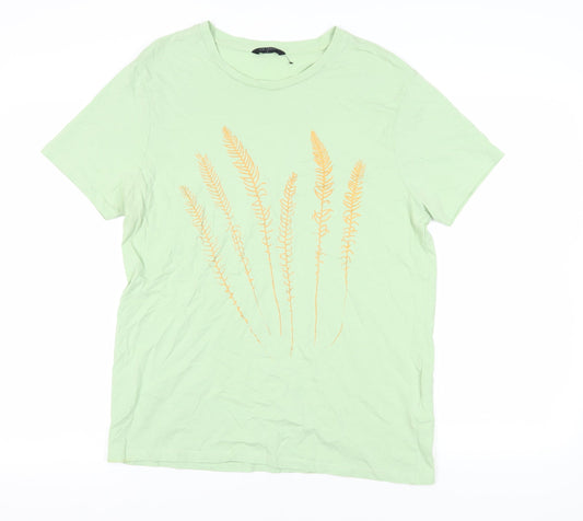 Unisex Adults UK Size XL LC Waikiki Green Basic T-Shirt