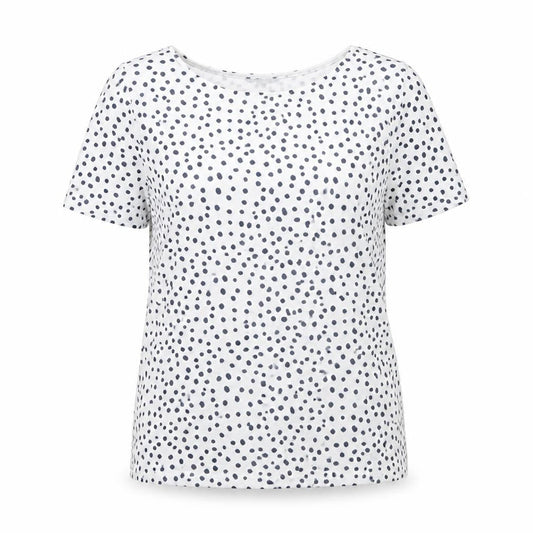 Womens UK Size 16 Bonmarché White Basic T-Shirt
