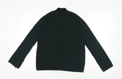 Womens UK Size 10 Next Green Pullover Jumper