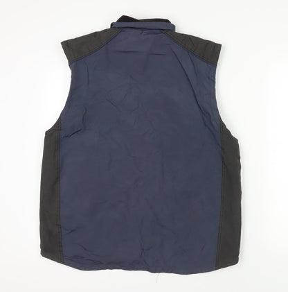 Fortress Blue Zipped Waistcoat M - Men's Bodywarmer