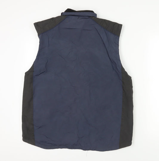 Fortress Blue Zipped Waistcoat M - Men's Bodywarmer