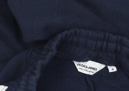 Jack & Jones Blue Joggers M - Casual Fleece Trousers