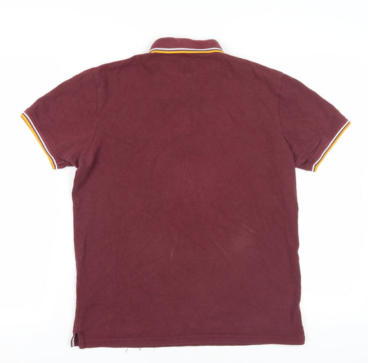 Jack Wills Red Classic Fit Polo M