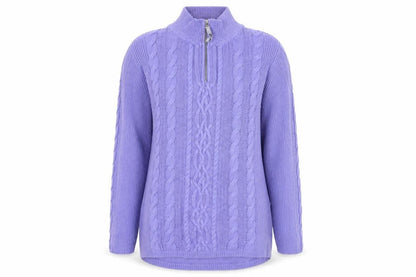 Womens UK Size 18 Dash Purple Jumper Jumper