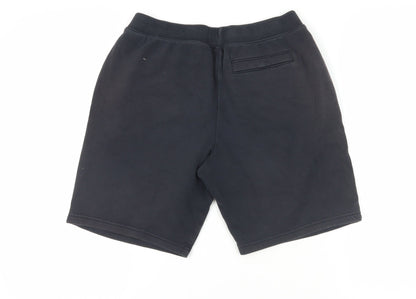 Under Armour Boys' Black Sweat Shorts XL, Relaxed Fit