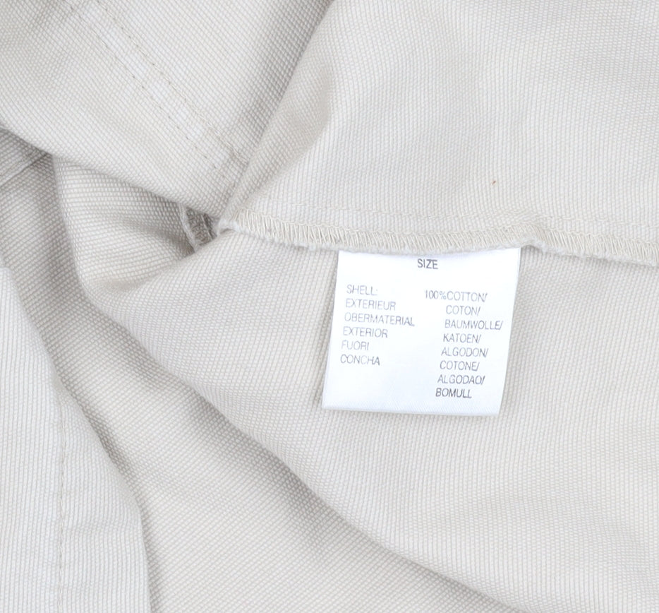 Womens UK Size 14 Alibi Beige Parka Coat