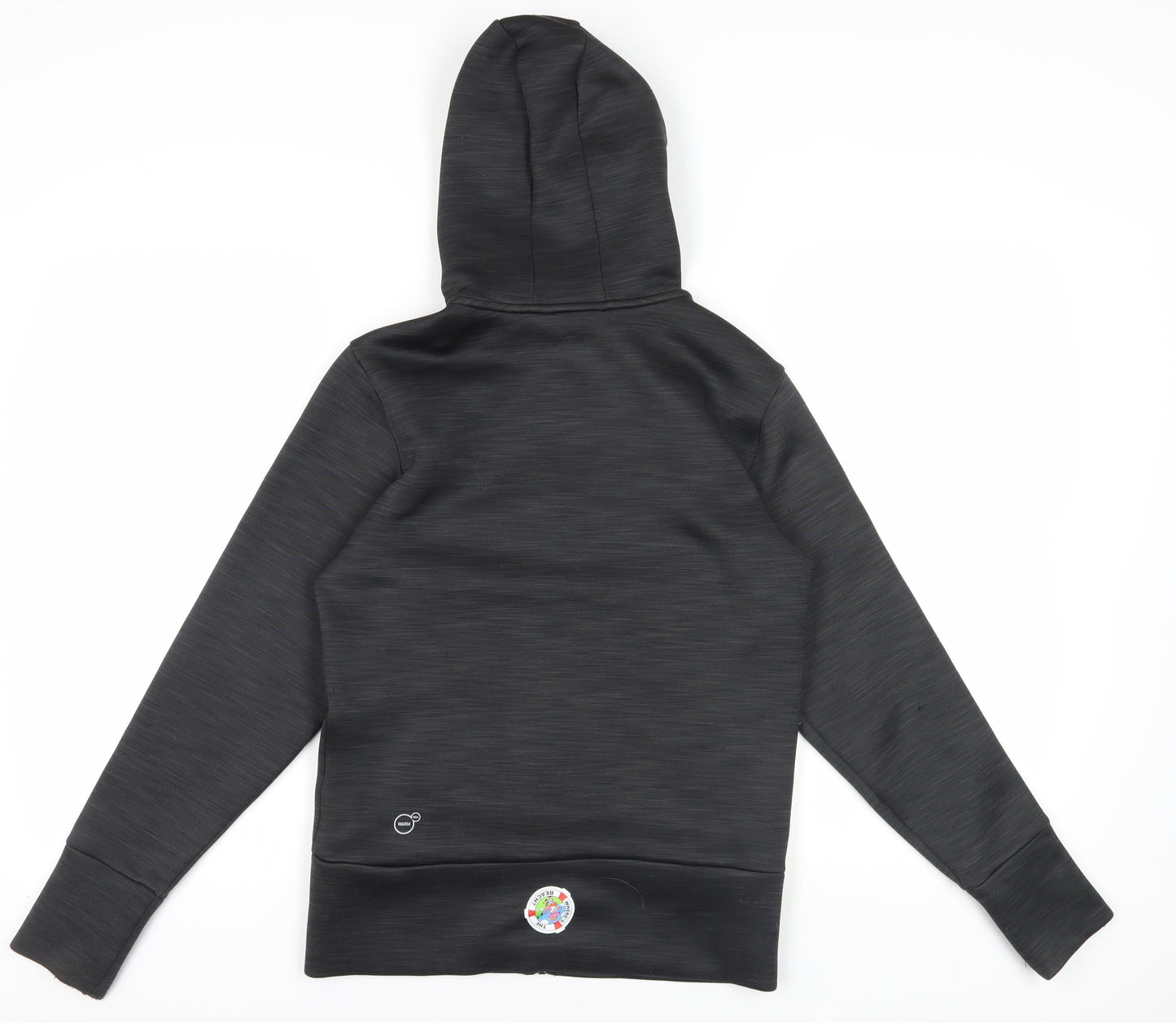 Puma Black Full Zip Hoodie - Unisex S - Activewear Essential