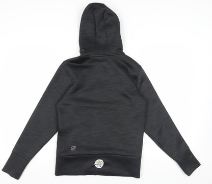 Puma Black Full Zip Hoodie - Unisex S - Activewear Essential