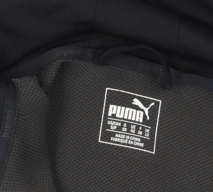 Puma Black Full Zip Hoodie - Unisex S - Activewear Essential